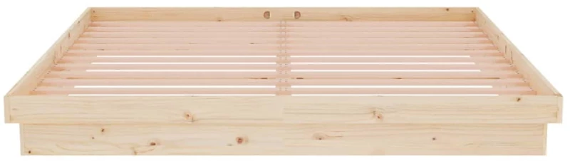 vidaXL Πλαίσιο Κρεβατιού 180 x 200 εκ. Μασίφ Ξύλο Super King Size