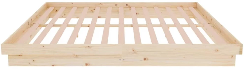vidaXL Πλαίσιο Κρεβατιού 180 x 200 εκ. Μασίφ Ξύλο Super King Size