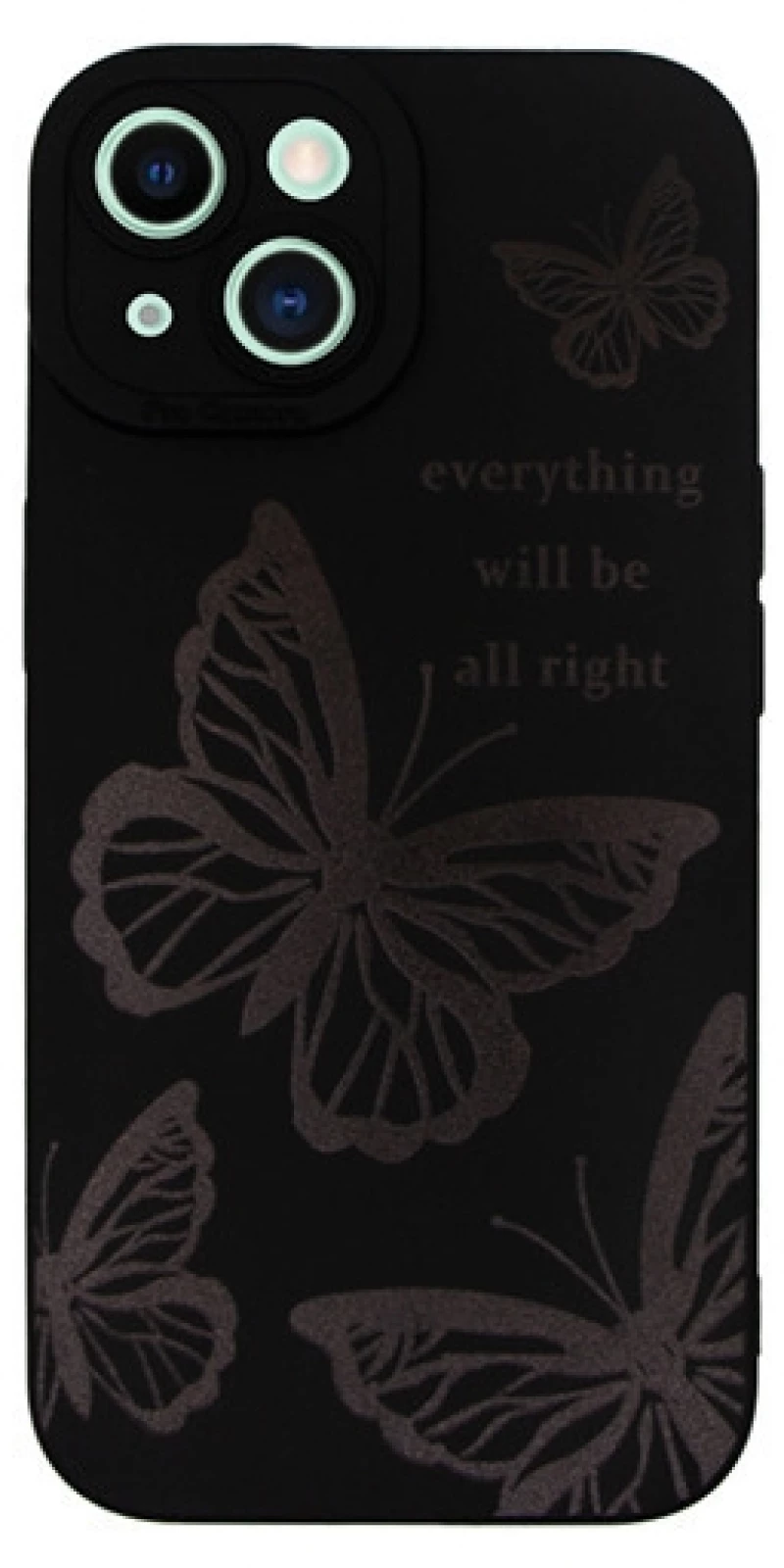 Vivid Silicone Case Apple iPhone 11 Butterfly