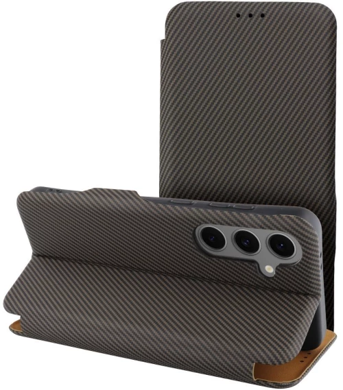 Θήκη Folio Side Magnet Book for Samsung A36 Brown