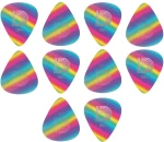 Daddario Rainbow - Light, 10-pack