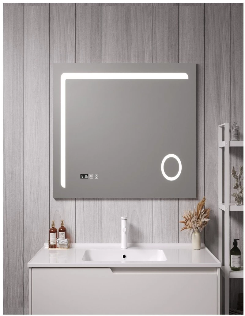 Sparke Focus-02 Καθρέφτης Led 100x60 Με Μεγεθυντικό Φακό
