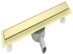 Sparke Σιφόνι Δαπέδου Χρυσό [Aquadrain-09] 600x70x1.2mm