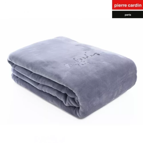 ΚΟΥΒΕΡΤΑ ΜΟΝΗ 160X220 PIERRE CARDIN NANCY STER 545 GREY(51) - 160Χ220