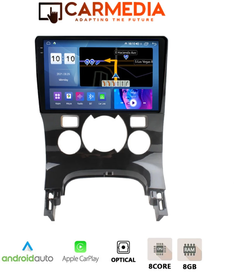 CARMEDIA CMDU8095-13 PRO PLUS TABLET 9.5'' OEM PEUGEOT 3008 2008-2016 CLIMA