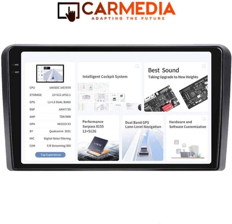 CARMEDIA CMDU8095-13 PRO PLUS TABLET 9.5" OEM MITSUBISHI OUTLANDER 2001-2005