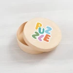 Μπομπονιέρα βάπτισης Puzzle από Plexiglass αερόστατο  22173 πακέτο 30 τμχ.