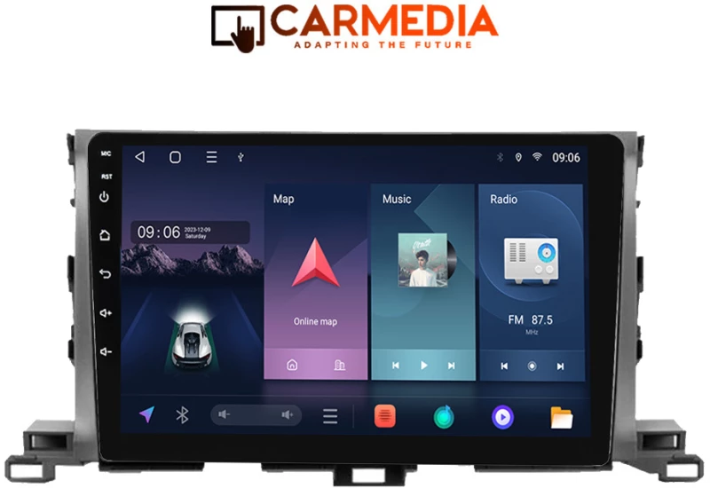 CARMEDIA CM20810-13 TABLET 10'' OEM TOYOTA HIGHLANDER 2014-2019