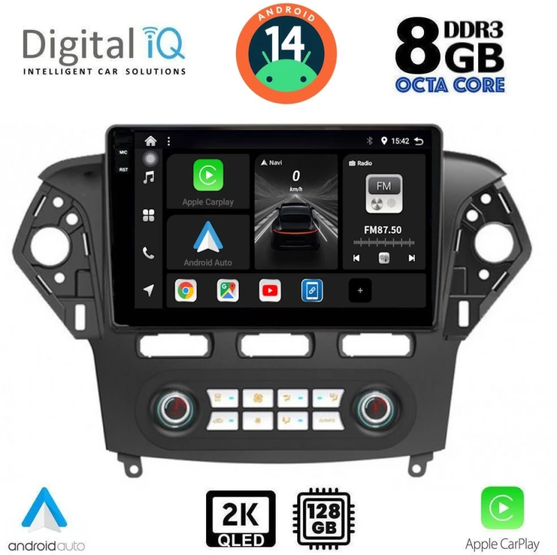 DIGITAL IQ BXF 8163_CPAA CLIMA (10inc) MULTIMEDIA TABLET for FORD MONDEO mod. 2011-2013