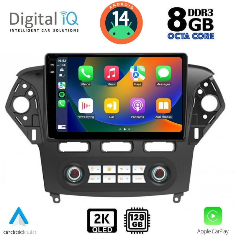 DIGITAL IQ BXF 8163_CPAA CLIMA (10inc) MULTIMEDIA TABLET for FORD MONDEO mod. 2011-2013