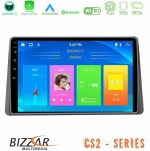 Bizzar cs2 Series 4core Android14 2+32gb Dacia Duster 2022-2024 Navigation Multimedia Tablet 9″ με Carplay & Android Auto u-cs2-Dc1127