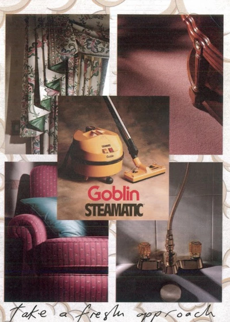 Goblin STEAMATIC  bt1 ατμοκαθαριστης Γαλλίας !!