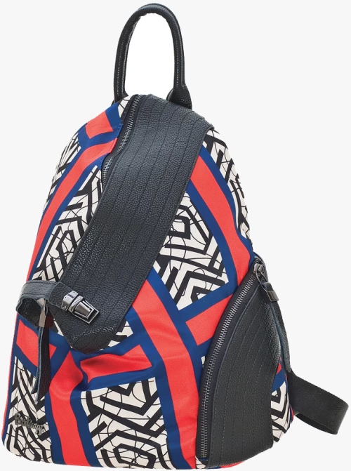 Bartuggi 718-102523, Backpack/Ωμοπλάτης, Λευκό/Μπλε
