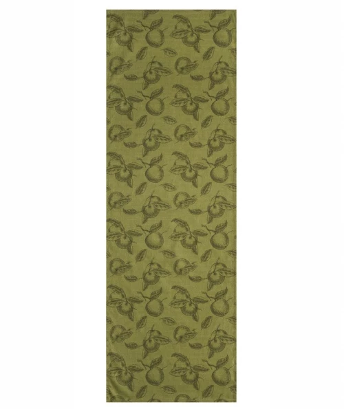 Τραβέρσες Cameo (Σετ 2τμχ) Green Kentia 45Χ140 40x150cm Βαμβάκι-Πολυέστερ