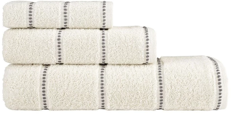 Πετσέτες Prestige (Σετ 3τμχ) Light Beige Nima Σετ Πετσέτες 70x140cm 100% Βαμβάκι