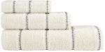 Πετσέτες Prestige (Σετ 3τμχ) Light Beige Nima Σετ Πετσέτες 70x140cm 100% Βαμβάκι