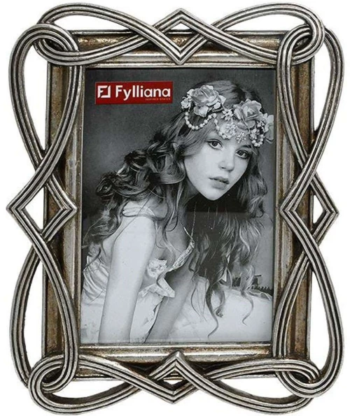 Κορνίζα 279-224-262 10x15cm Silver Πολυρεσίνη