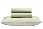 Σεντόνι Essential 10 Με Λάστιχο Light Green Kentia Μονό 100% Πενιέ Βαμβάκι