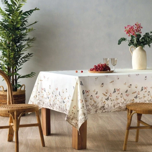 Τραπεζομάντηλο Liblika Multi Kentia 135X180cm Βαμβάκι-Πολυέστερ