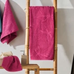 Πετσέτα Libellula 27 Magenta Kentia Χεριών 30x50cm 100% Βαμβάκι