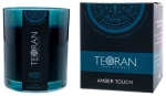 Αρωματικό Κερί Amber Touch Στρόγγυλο 200gr Teoran