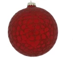 Χριστουγεννιάτικη Μπάλα 013.777952 10cm Red