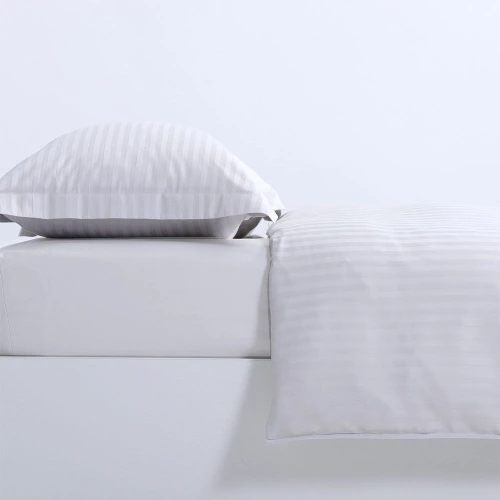 Παπλωματοθήκη Elements 24 (Σετ 3τμχ) White Nef-Nef Homeware Υπέρδιπλo 240x220cm 100% Βαμβακοσατέν