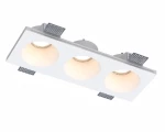 Σποτ Χωνευτό Χ0016-WH 31x12x5cm 3xGU10 White Inlight Ορθογώνιο