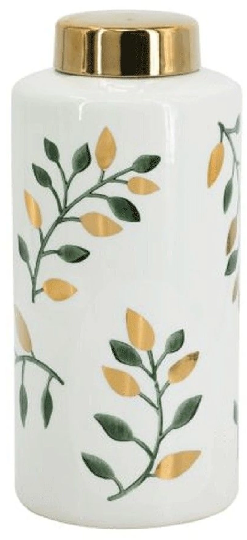 Δοχείο Με Καπάκι Anivia 61173 14,5x14,5x31,5cm Multi Artekko Κεραμικό
