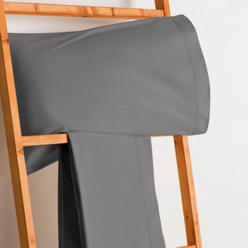 Σεντόνι Synthesis-517 Grey Vesta Home Μονό 170x270cm 100% Βαμβακερό Περκάλι