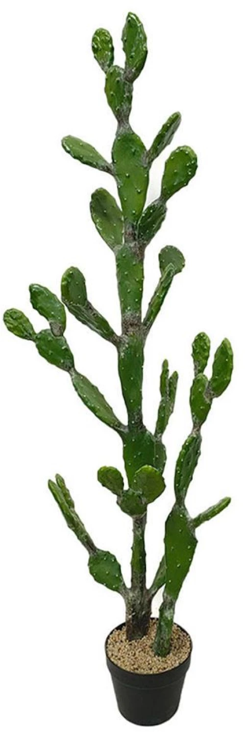 Τεχνητό Φυτό Φραγκοσυκιά Opuntia 9101-6 134cm Green Supergreens Πολυαιθυλένιο