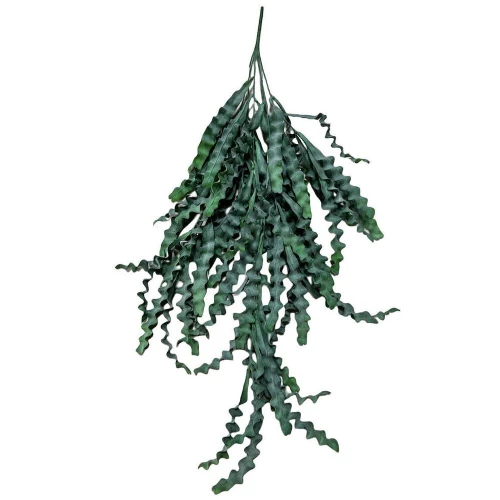 Τεχνητή Κρεμαστή Φτέρη Kangaroo 2871-7 86cm Green Supergreens Πολυαιθυλένιο