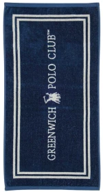 Πετσέτα Γυμναστηρίου 3940 Blue Greenwich Polo Club Γυμναστηρίου 45x90cm 100% Βαμβάκι