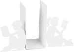 Βιβλιοστάτης 493RMC1120 40,5x14x22cm White Aberto Design Μέταλλο