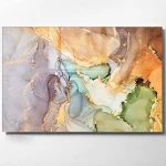 Πίνακας Γυάλινος 698GLS1423 70x50cm Multi Wallity Οριζόντιοι Γυαλί