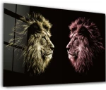Πίνακας Γυάλινος 672BRS3971 110x70cm Multi Wallity Οριζόντιοι Γυαλί