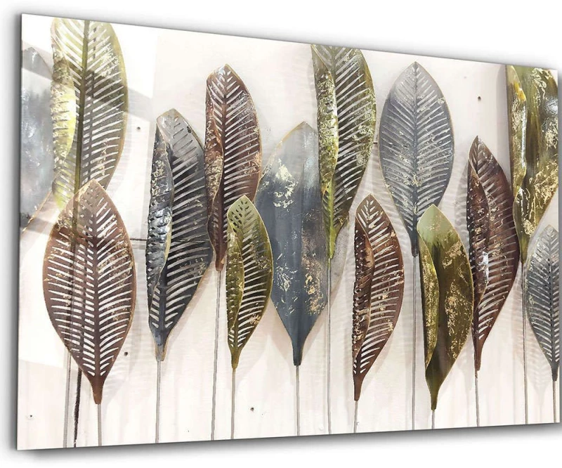 Πίνακας Γυάλινος 672BRS2309 110x70cm Multi Wallity Οριζόντιοι Γυαλί