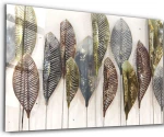 Πίνακας Γυάλινος 672BRS2309 110x70cm Multi Wallity Οριζόντιοι Γυαλί
