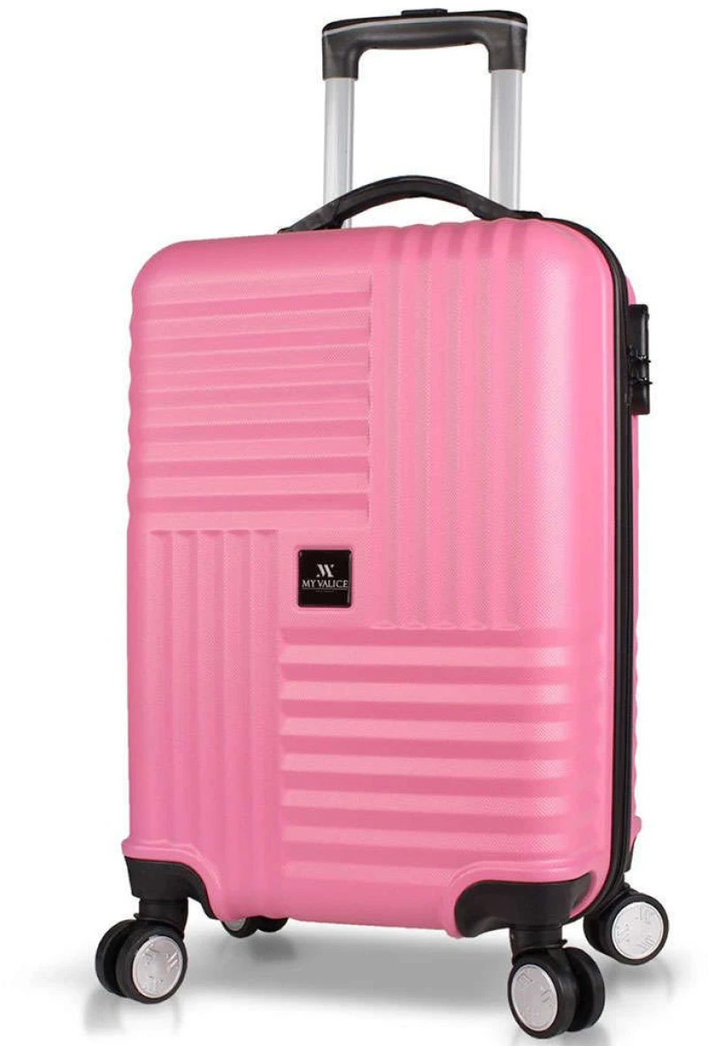 Βαλίτσα Καμπίνας 853MYV5746 58x36x22cm 37lt Pink Myvalice