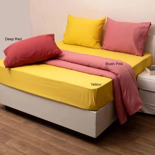 Σεντόνι Fashion 2 Με Λάστιχο Blush Pink Anna Riska Ημίδιπλο 100% Βαμβακοσατέν