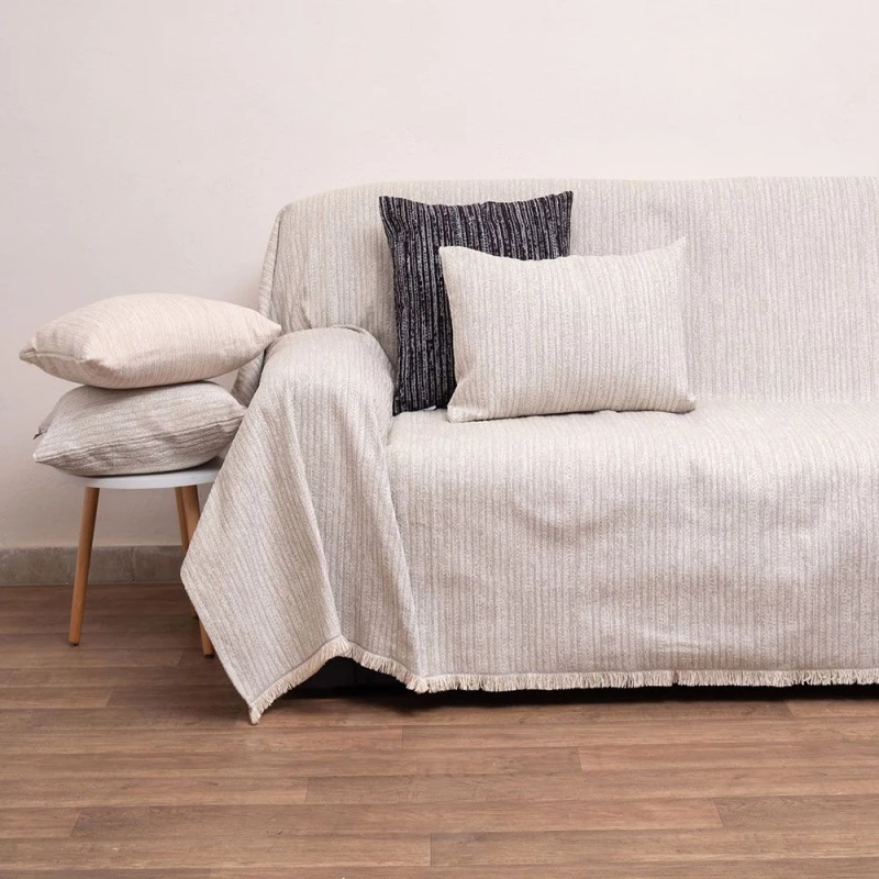 Ριχτάρι 1453 Linen Anna Riska Τετραθέσιο 180x320cm Chenille