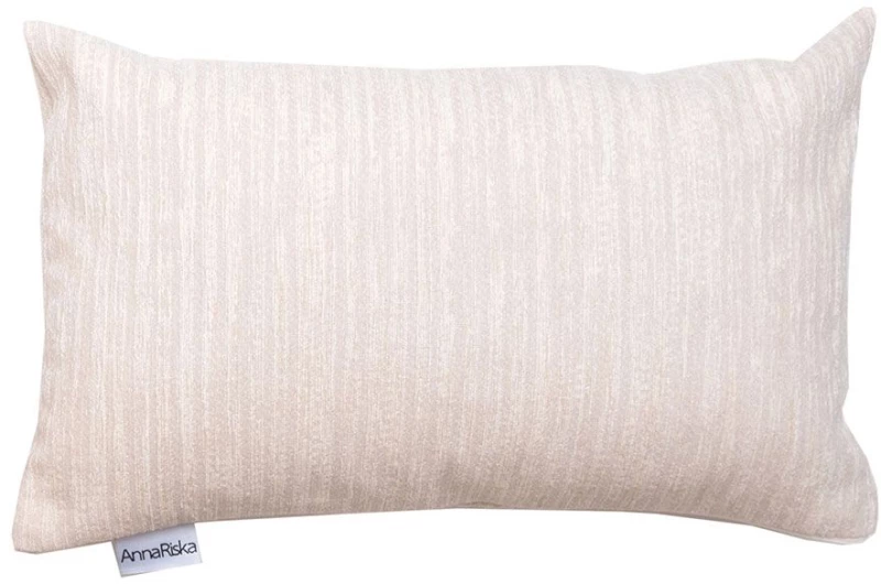 Μαξιλάρι Διακοσμητικό (Με Γέμιση) 1453 Ivory Anna Riska 32x52 Chenille