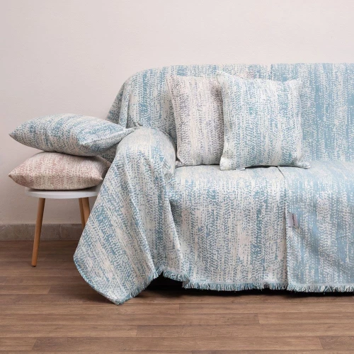 Ριχτάρι 1452 Lake Blue Anna Riska Διθέσιο 180x240cm Chenille