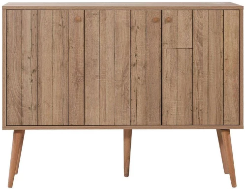 Μπουφές Mega 863SPH3940 120x36x90cm Oak Μοριοσανίδα, Μελαμίνη