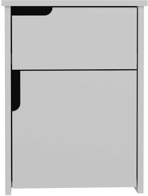 Κομοδίνο Asra 875ZNA3402 45x40x60cm White