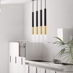 Φωτιστικό Οροφής - Ράγα 09711-09BR G9 LED 85cm Black Luma