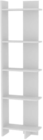 Βιβλιοθήκη Als 875ZNA3601 45x22x170cm White
