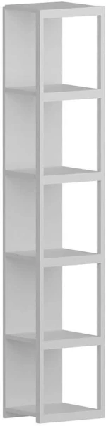 Βιβλιοθήκη Texas 875ZNA3607 33,7x29,5x180cm White
