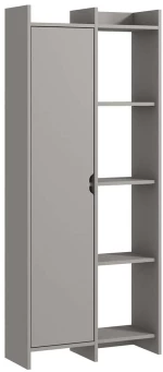 Βιβλιοθήκη Offer 382NRC1310 70x30x180cm Grey