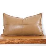 Μαξιλάρι Διακοσμητικό (Με Γέμιση) Dobsett v2 210FLF1119 Beige Aberto Design 58x33 Τεχνόδερμα